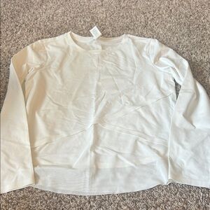 ZYIA Kids Cream Long Sleeve Tee